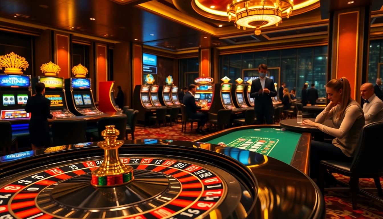 Experience high-stakes gaming at https://rr88co.net/ with vibrant casino elements and engaging players.