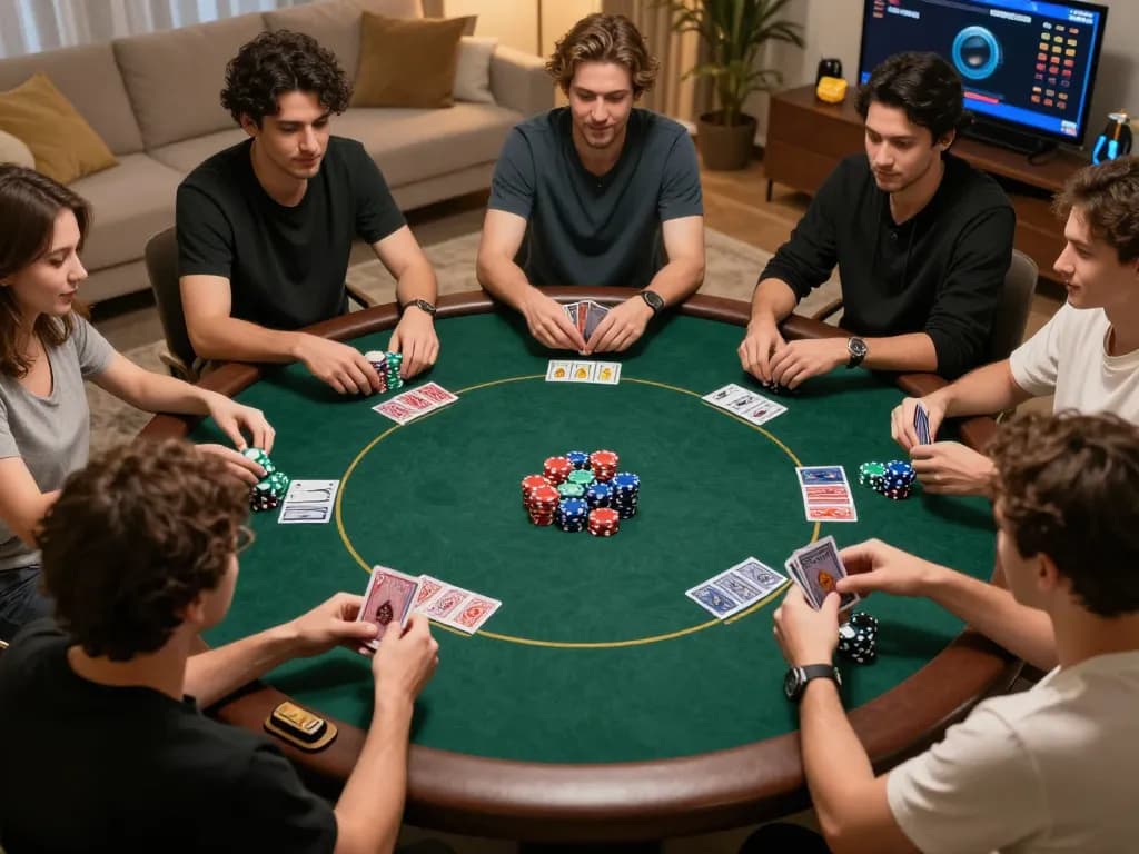 Experience thrilling online poker gameplay at https://goal123.ac/ with friends in a cozy atmosphere.