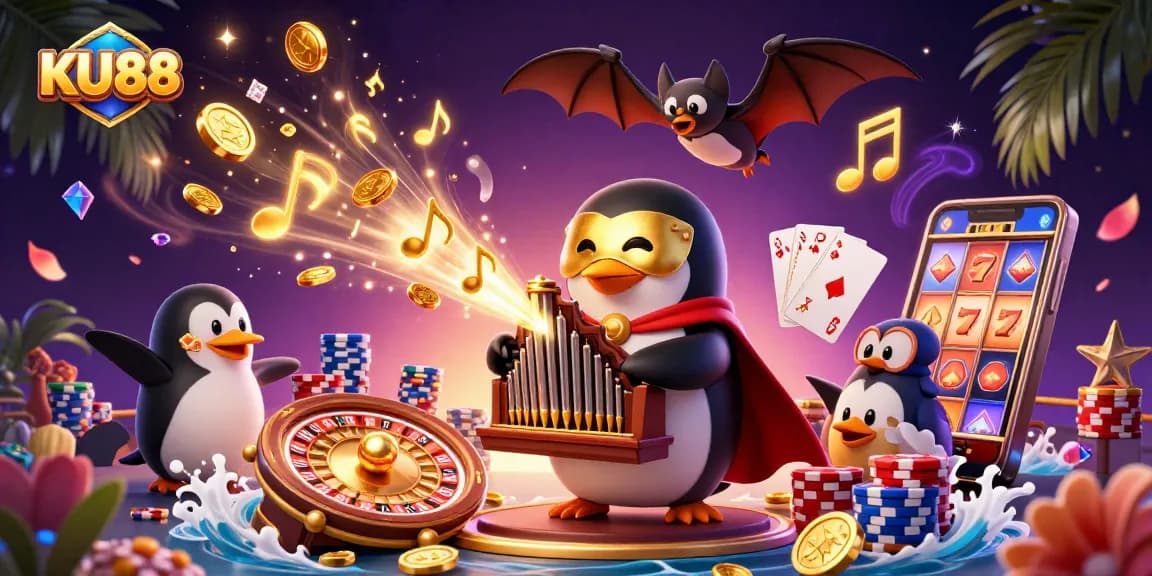 KU88 engages players with an exciting golden coin experience featuring dynamic casino elements.
