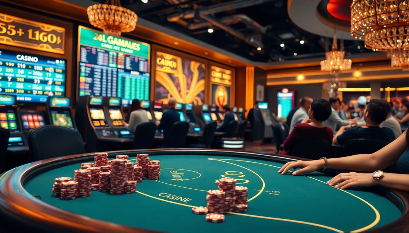 Experience thrilling online gambling at https://bl555.exchange/ with engaging poker games and vibrant casino visuals.