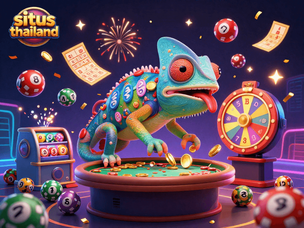 Engage with situs thailand for exciting slots, featuring a lively casino scene.