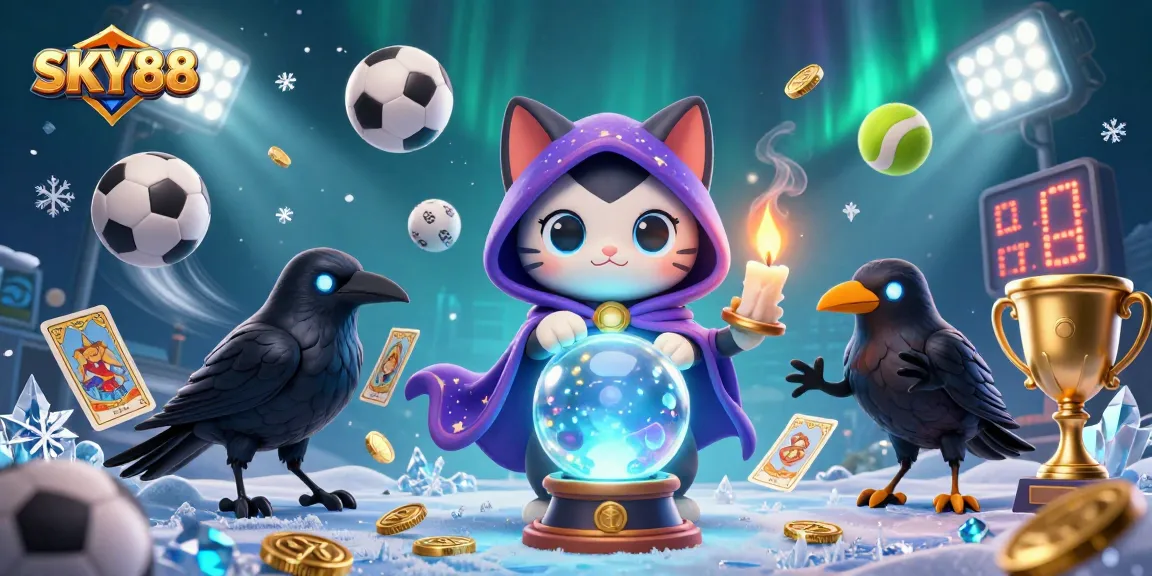 Engage with SKY88's vibrant casino world through 3D mystical characters and dynamic sporting elements.