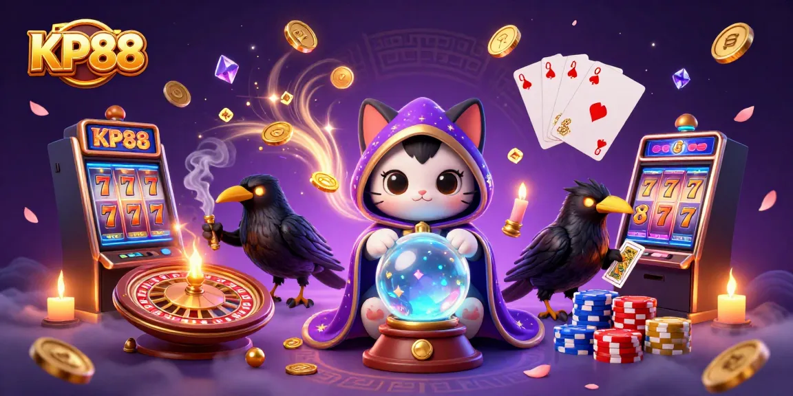 Experience the thrilling world of KP88 casino with vibrant characters and dynamic slot games.