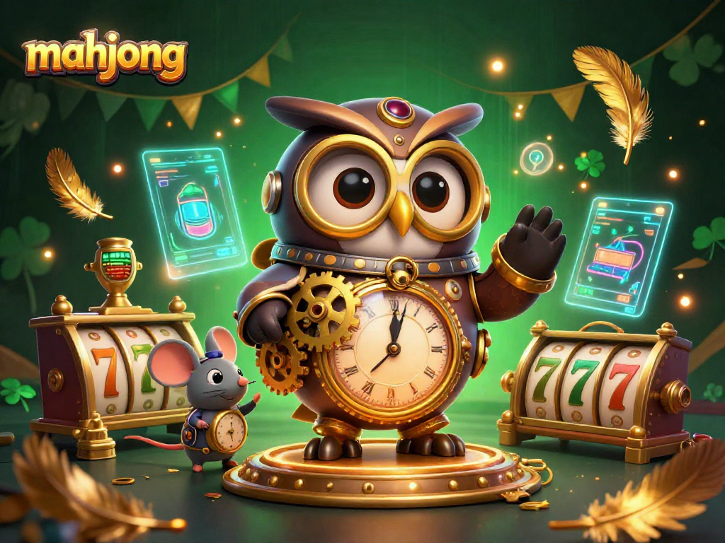 Play mahjong with intricate casino elements and lively characters in a captivating 3D world.