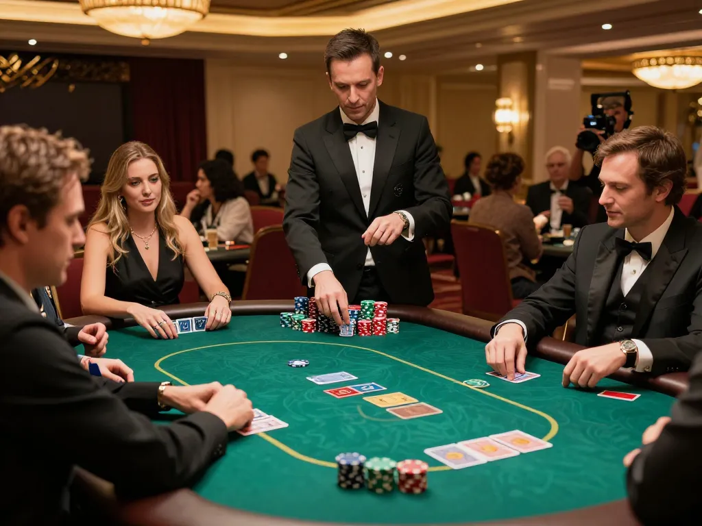 Join the excitement of 11win poker at an upscale Las Vegas casino with engaging gameplay and winning strategies.
