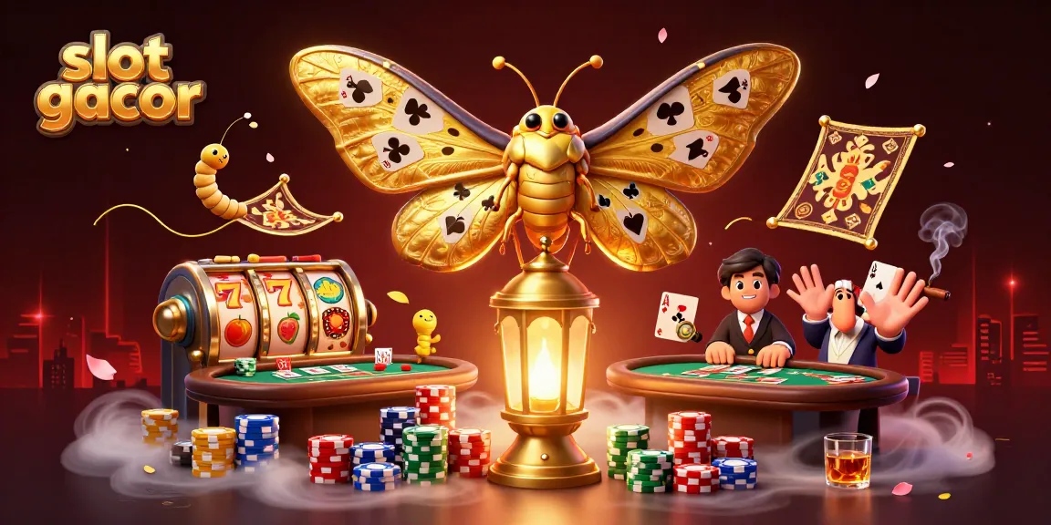 Gali kemenangan slot gacor dengan gambar 3D yang menggambarkan keindahan suasana kasino