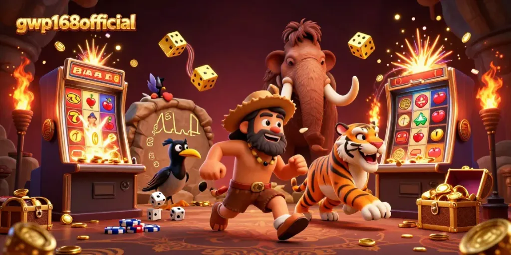 GWP168official menawarkan pengalaman bermain slot dengan jackpot menarik dalam suasana kasino digital yang cerah dan dinamis.