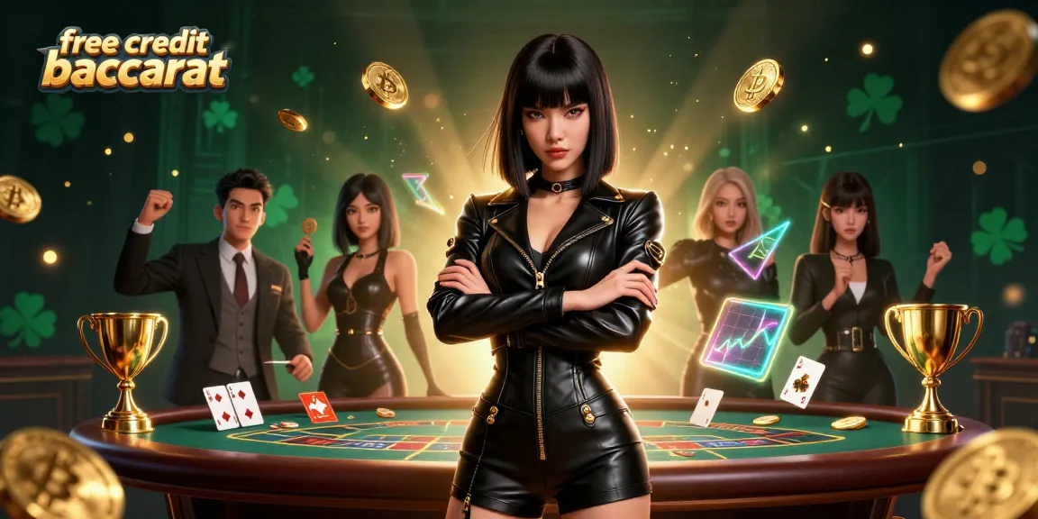 Engage with free credit baccarat amidst immersive live casino elements and stunning visuals.