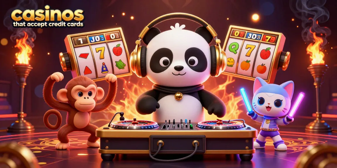 Interactive gameplay at casinos that accept credit cards brings fast deposits and exciting bonuses.