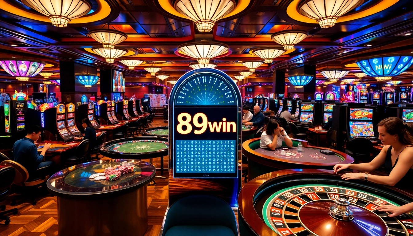 Experience the excitement of professional gambling at 789win's lavish casino floor.