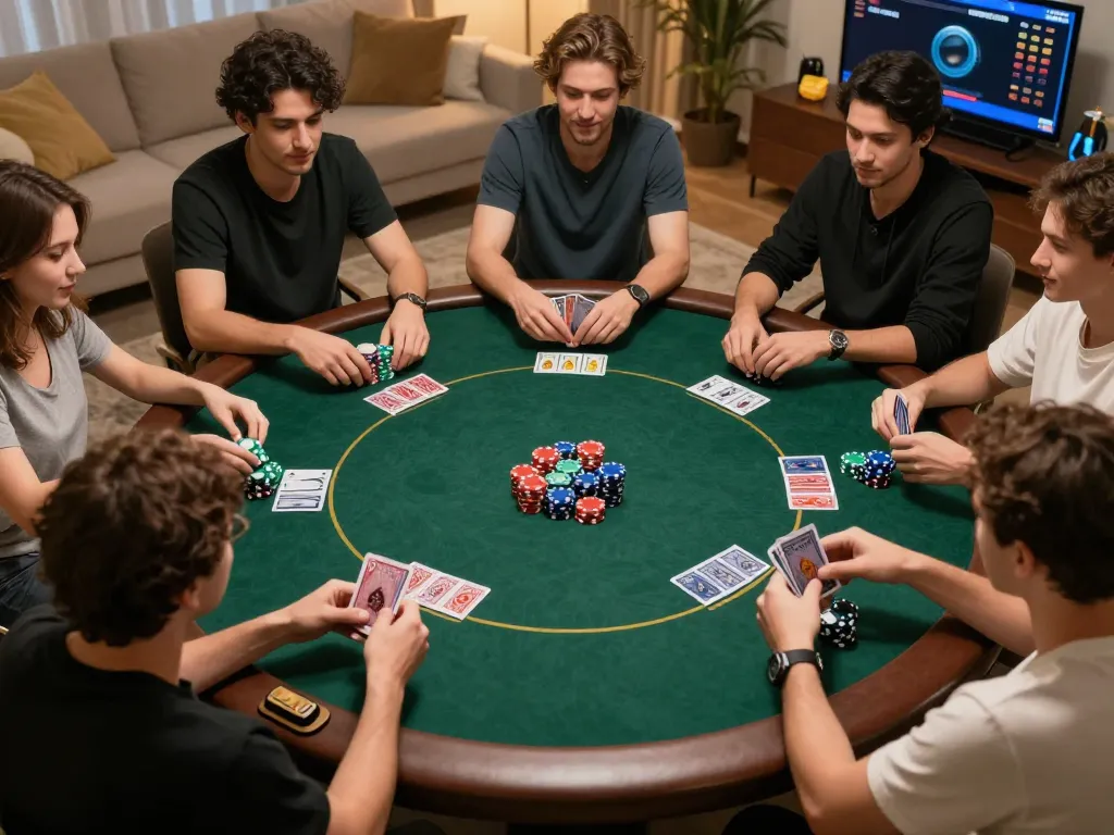 Experience thrilling online poker gameplay at https://goal123.ac/ with friends in a cozy atmosphere.
