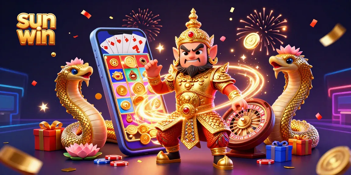 Experience thrilling wins at sun win as fortune blooms amidst colorful gaming elements.