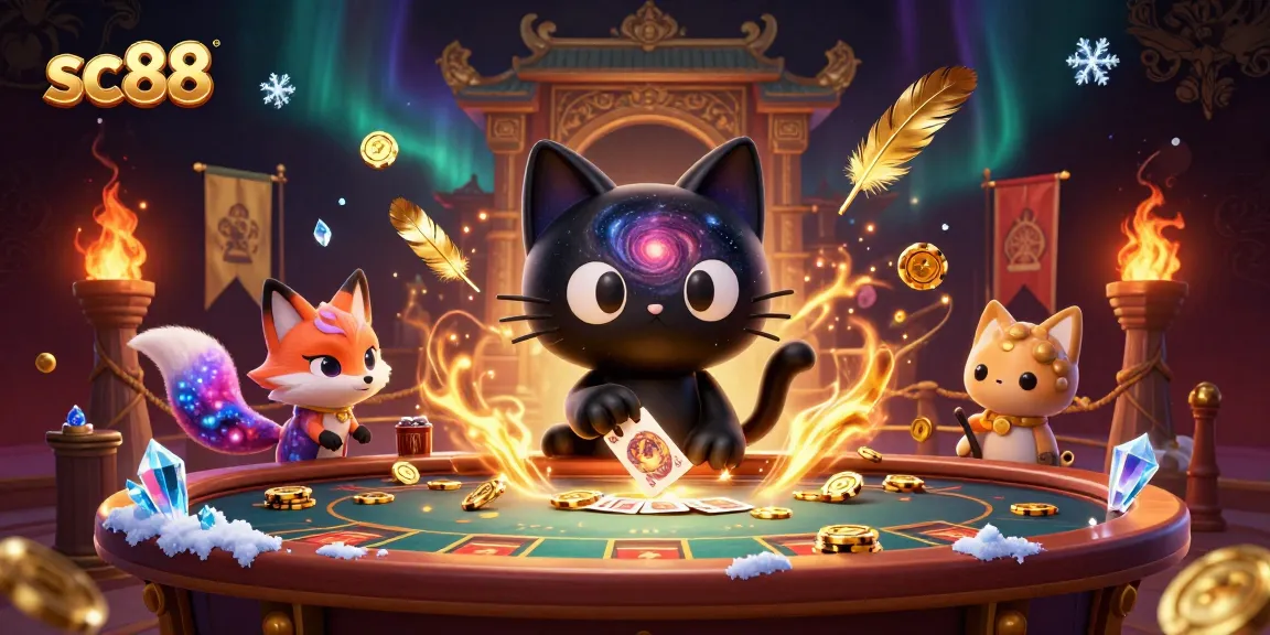 Engage with stunning visuals in the sc88 cosmic casino, featuring vibrant characters and enchanting game elements.