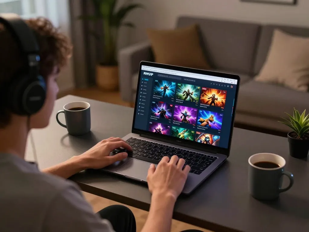 Engaging online gambling experience on RIKVIP platform with vibrant game interface