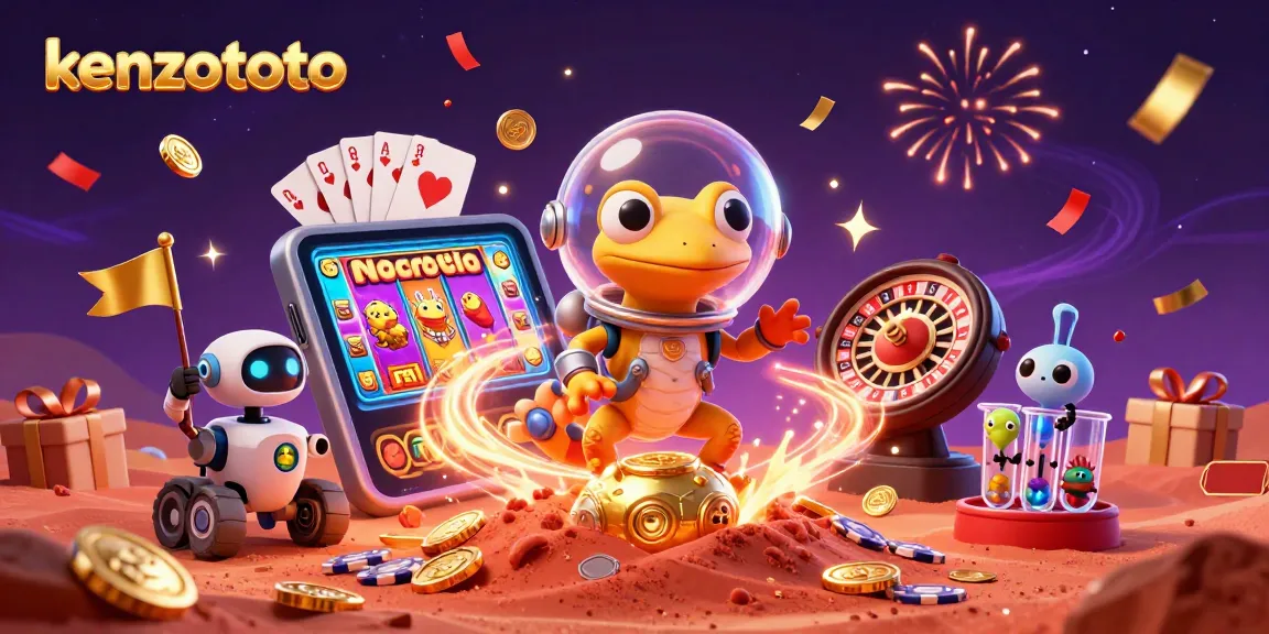 Spin, win, and explore kenzototo's thrilling casino universe filled with vibrant games and rewards.