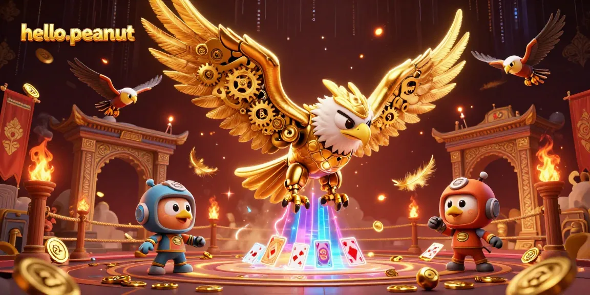 Menangkan hadiah bermain permainan kasino bersama hello-peanut dengan ilustrasi kasino digital yang mentereng.