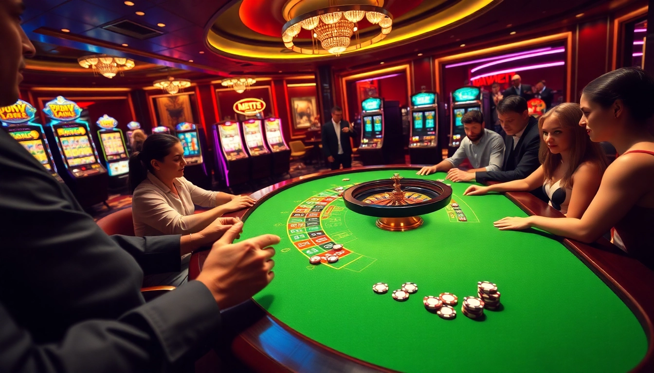 Experience phwin online gaming excitement with vibrant casino elements and engaged players.