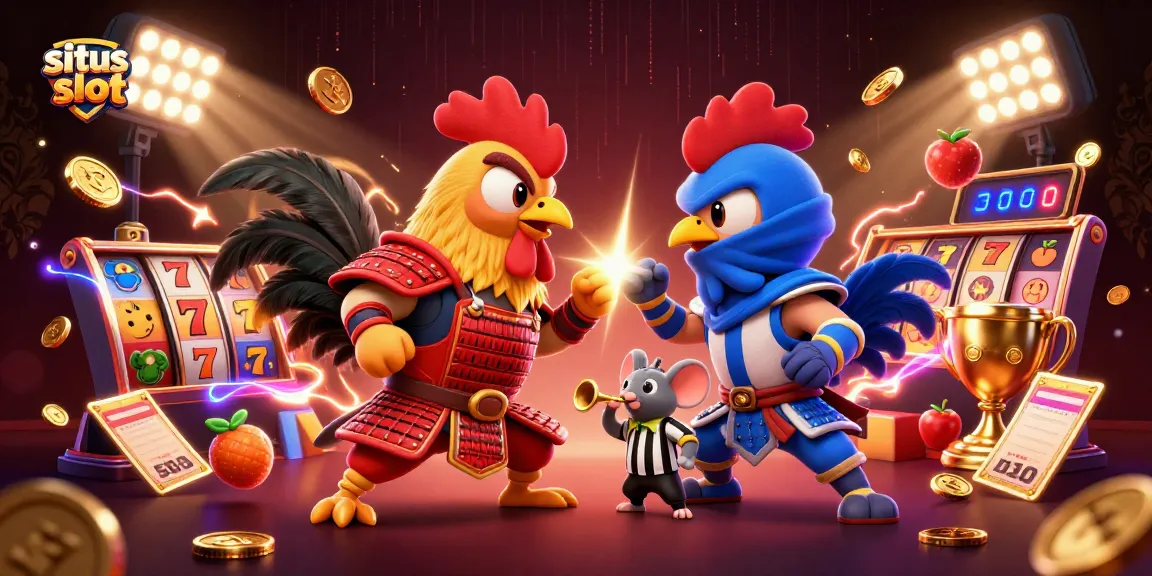 Mengoptimalkan pengalaman bermain situs slot dengan simbol permainan dan jackpot yang terbang dalam ilustrasi 3D