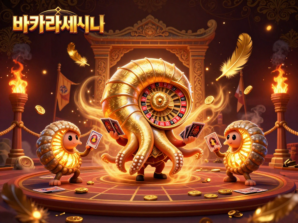 바카라사이트에서 다양한 게임을 즐기며 승리의 순간을 경험하는 장면