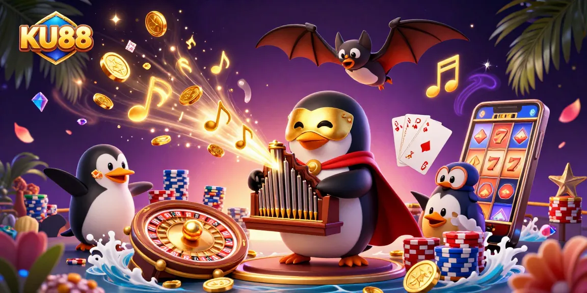 KU88 engages players with an exciting golden coin experience featuring dynamic casino elements.