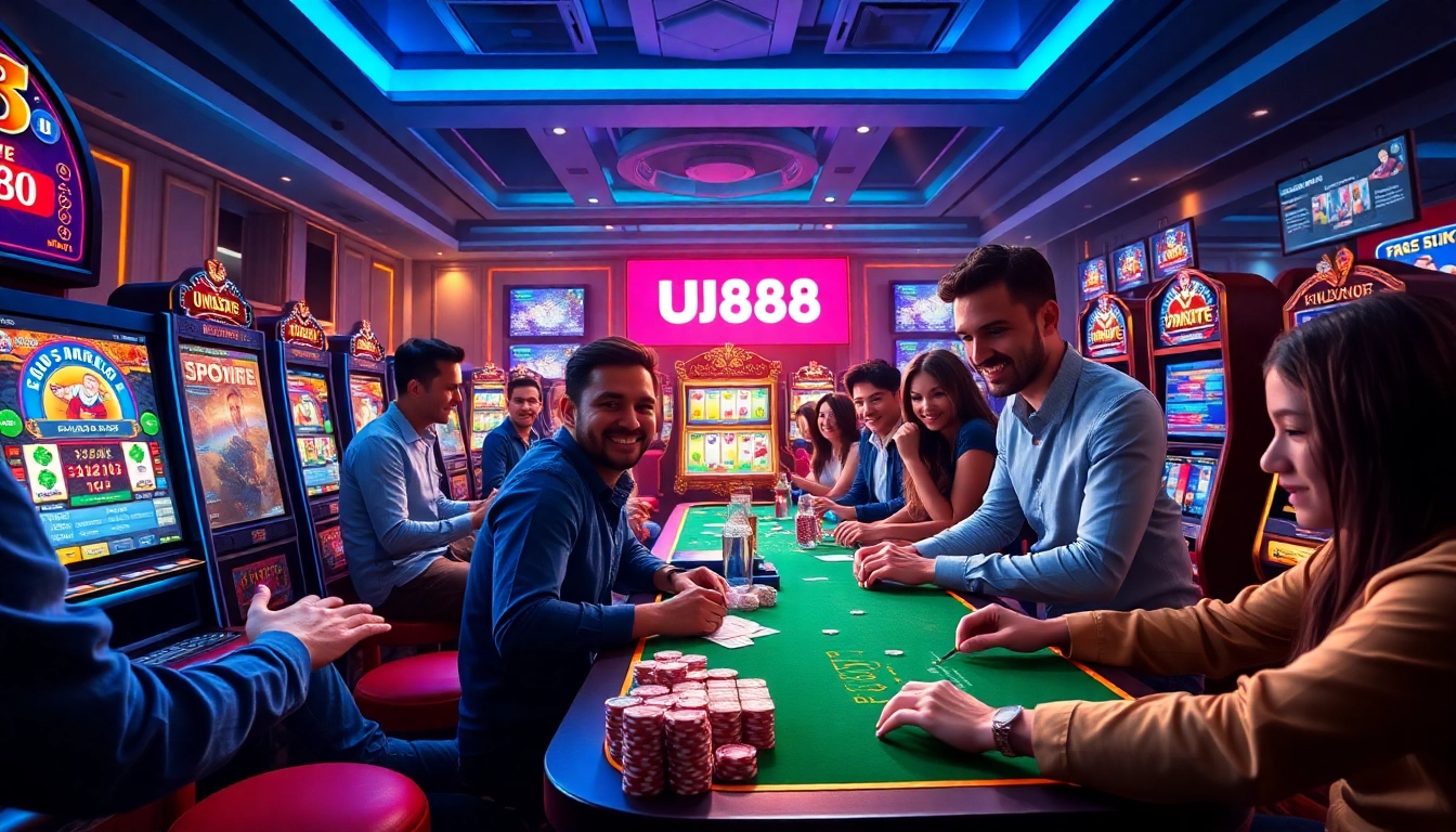 Experience the thrill of UU88 futbol with diverse online gaming options and a modern interface.