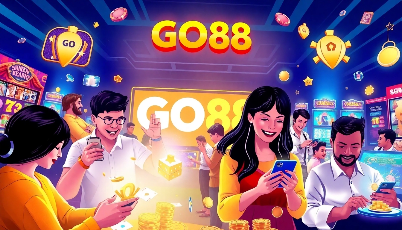 Experience thrilling gaming at https://go88.limited with vibrant players engaged in diverse games.