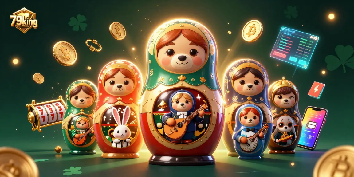 Engage in thrilling gameplay with the lively 79king scene featuring cartoon characters and casino elements.