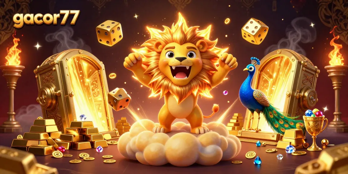 Gacor77 merayakan pengalaman bermain slot yang menguntungkan dengan berbagai elemen kasino yang menakjubkan.