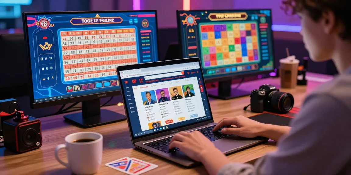 Exciting online gaming with pakde4d platform, user engaging in digital lottery experience.