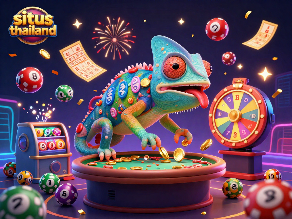 Engage with situs thailand for exciting slots, featuring a lively casino scene.
