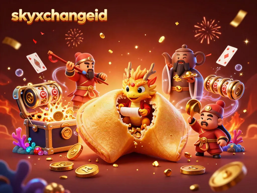 Engage in thrilling betting with skyxchangeid, a dynamic scene of cartoon characters amidst casino elements.