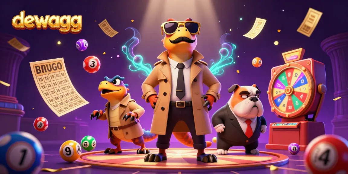 Engage with dewagg's thrilling lottery experience featuring dynamic raptors at a casino.