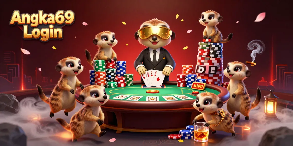 Experience Angka69 Login at an elaborate meerkat-run casino with dynamic gameplay and vibrant action.