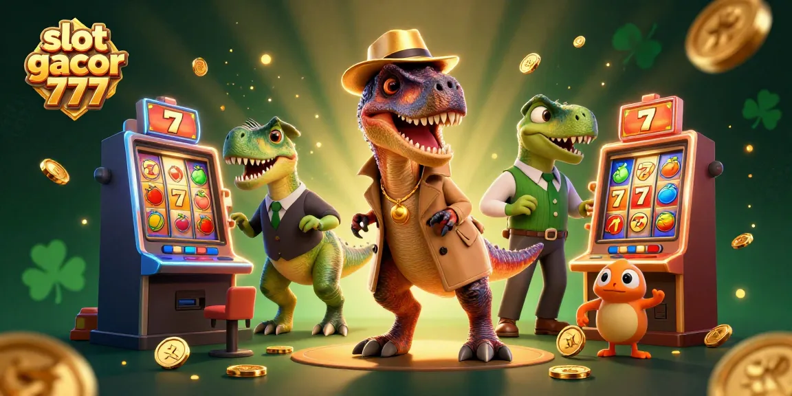 Play exciting games at slot gacor 777 featuring vibrant 3D characters and thrilling casino elements.