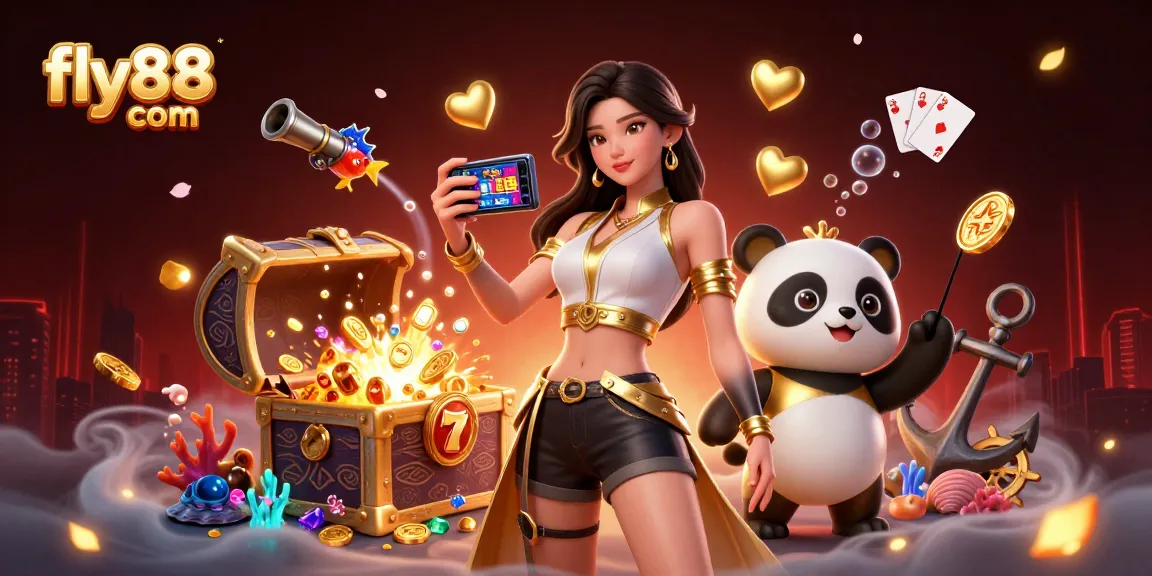 Engage in exciting gameplay at fly88 com with vibrant casino visuals and gold-filled wonders.