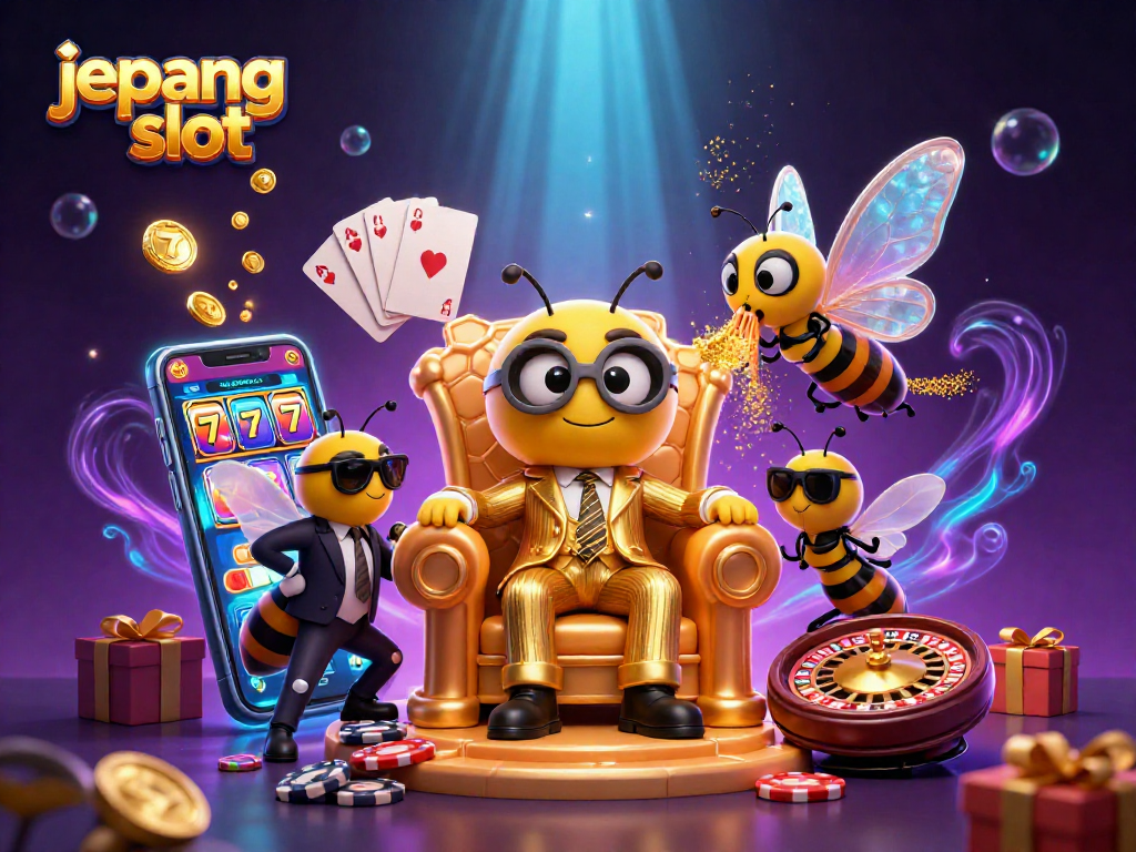 Experience jepang slot excitement with vibrant casino elements in a dynamic 3D scene.