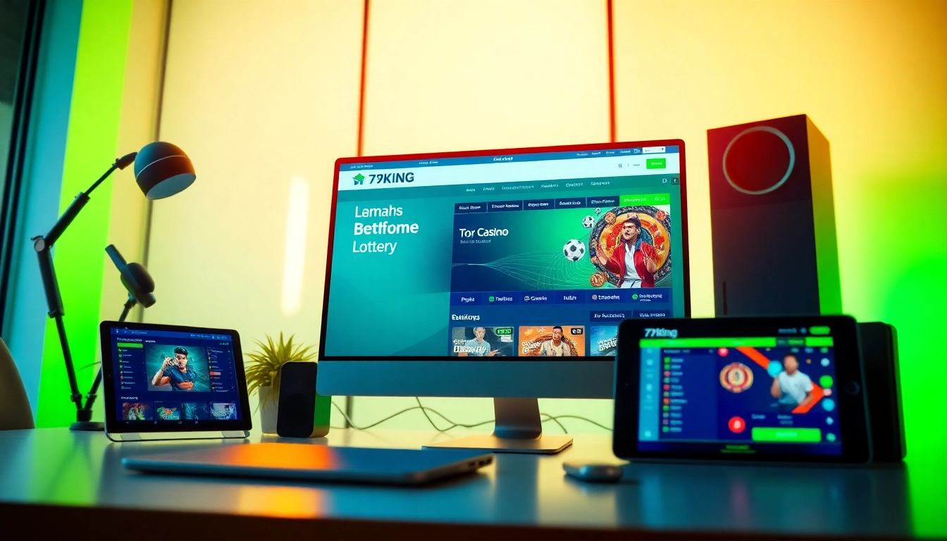 79king online betting platform interface showcasing vibrant gambling experience.
