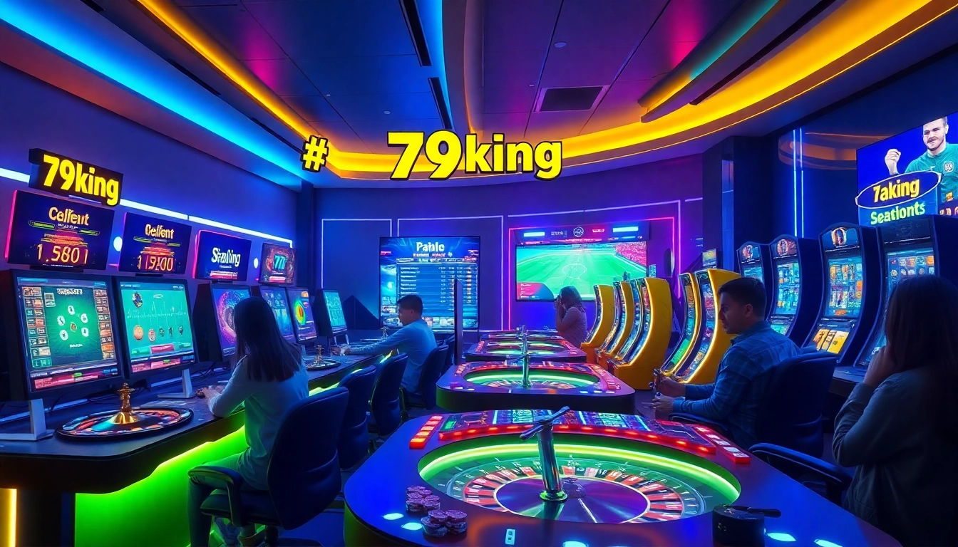 Betrokken spelers genieten van verschillende spellen op 79king's geavanceerde online wedplatform