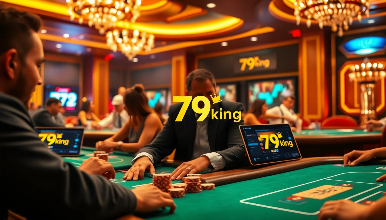 Erleben Sie die aufregende Atmosphäre des interaktiven Online-Casino-Gamings von 79king.