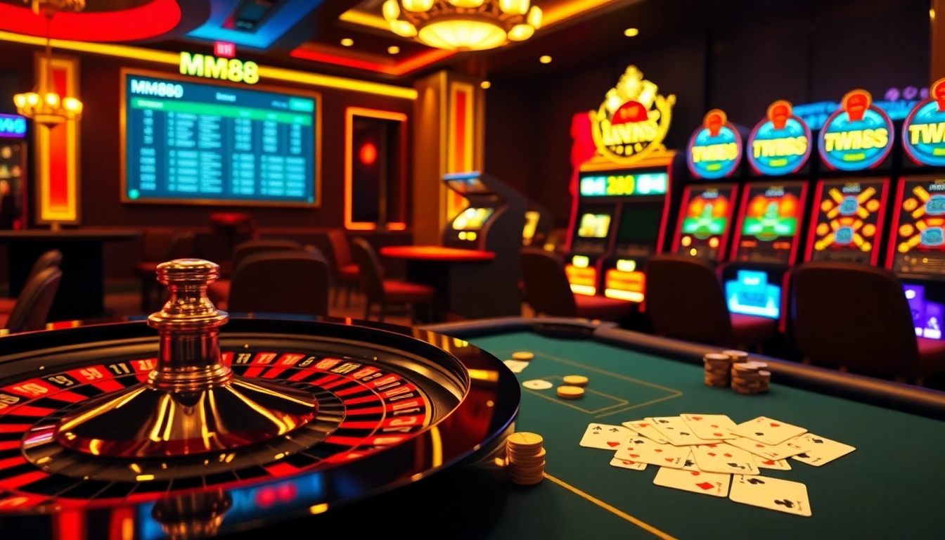 Engage in thrilling online gambling experiences at https://mm88.sa.com/ with dynamic casino visuals and vibrant atmosphere.