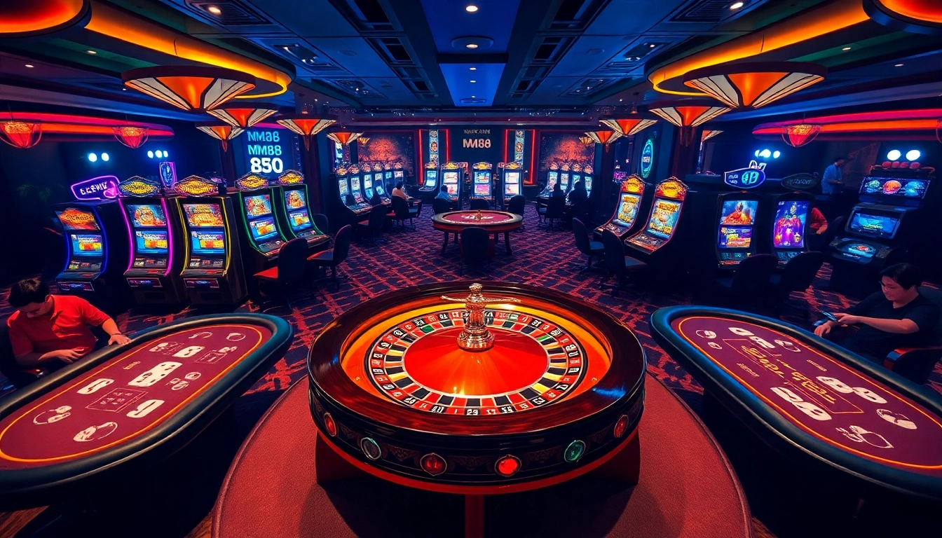 Win big at MM88 with thrilling casino games filled with excitement and sophistication.