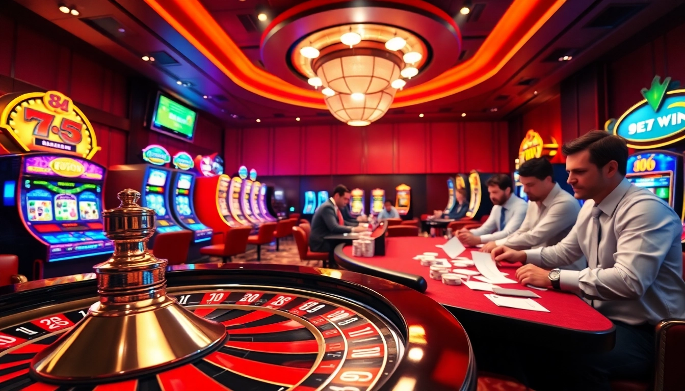 Experience the excitement of winning at https://789win.apartments/ with vibrant casino games and roulette.