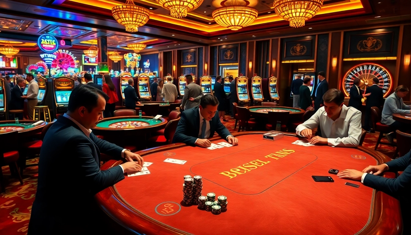 Experience the thrill of high-stakes gaming at 32win com with vibrant casino visuals.