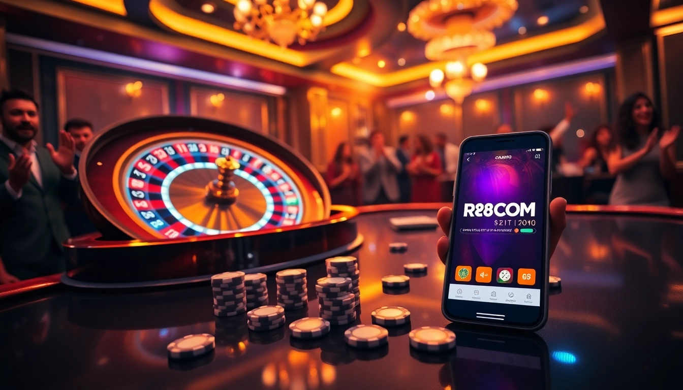 Enhance your gaming experience with RR88ITCOM on a luxurious online casino table.