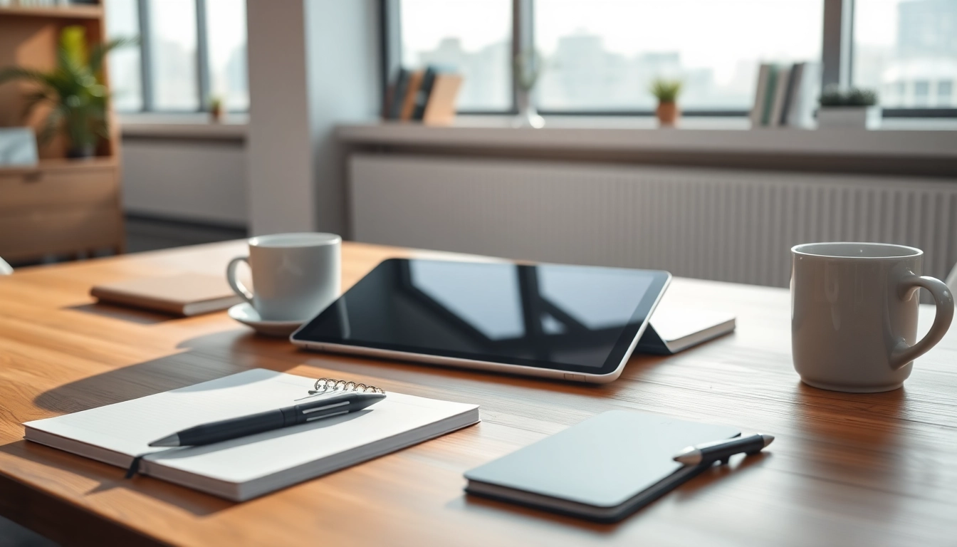 Usa el iPad Air M2 en un entorno de trabajo moderno y ordenado.