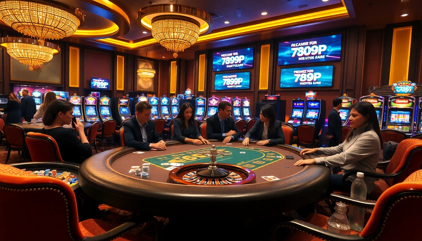 Players engaging at a poker table while enjoying the thrill at 789P Casino.