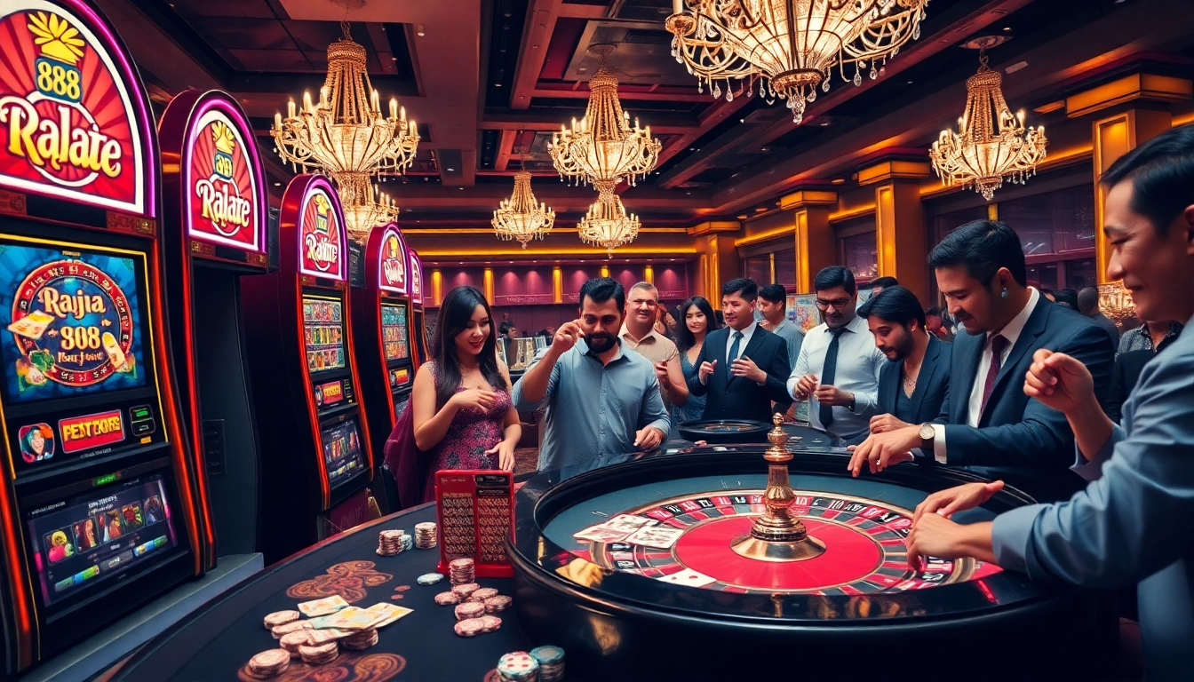 Experience the excitement of raja 88 at luxurious casino tables filled with action and strategy.