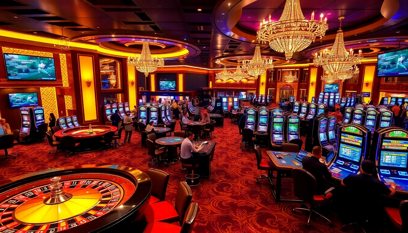 Kubet casino players enjoying high-stakes poker games amid luxury and excitement.