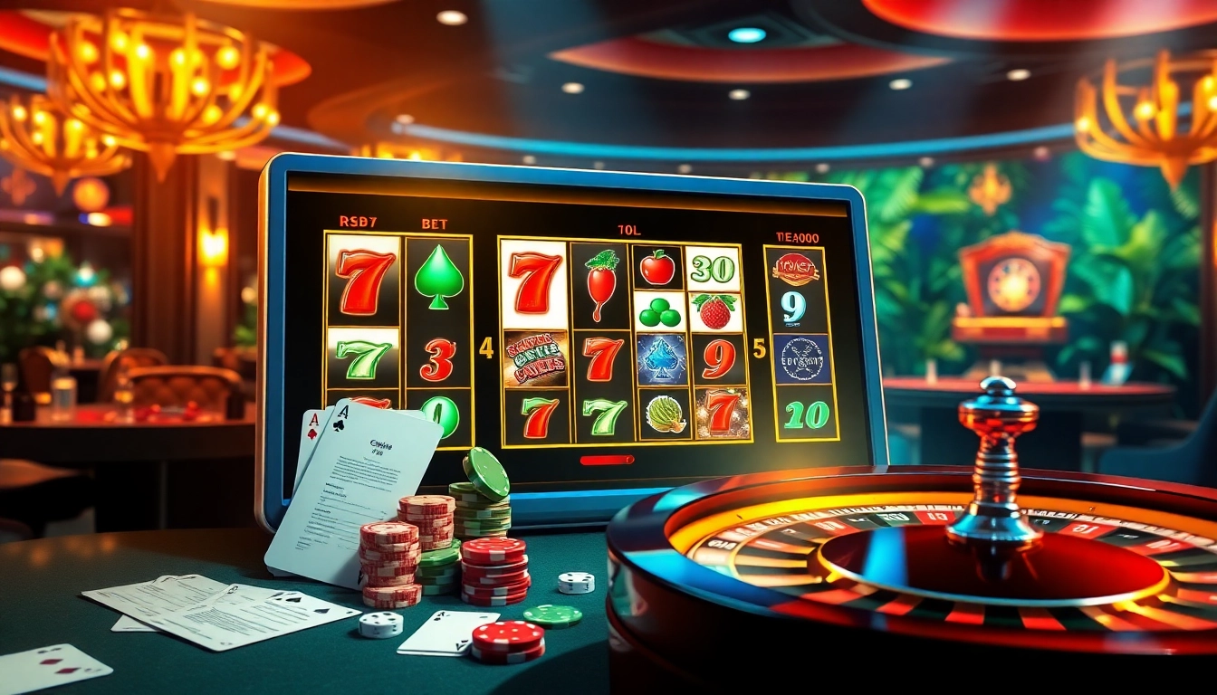 Experience thrilling betting actions at https://tg777.one/ with vibrant casino visuals and iconic gaming elements.