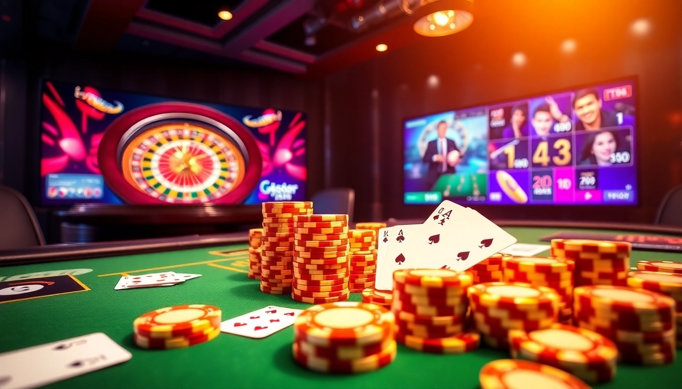 Immersive online gambling experience at https://tt88.mex.com/ with modern casino elements and exciting visuals.